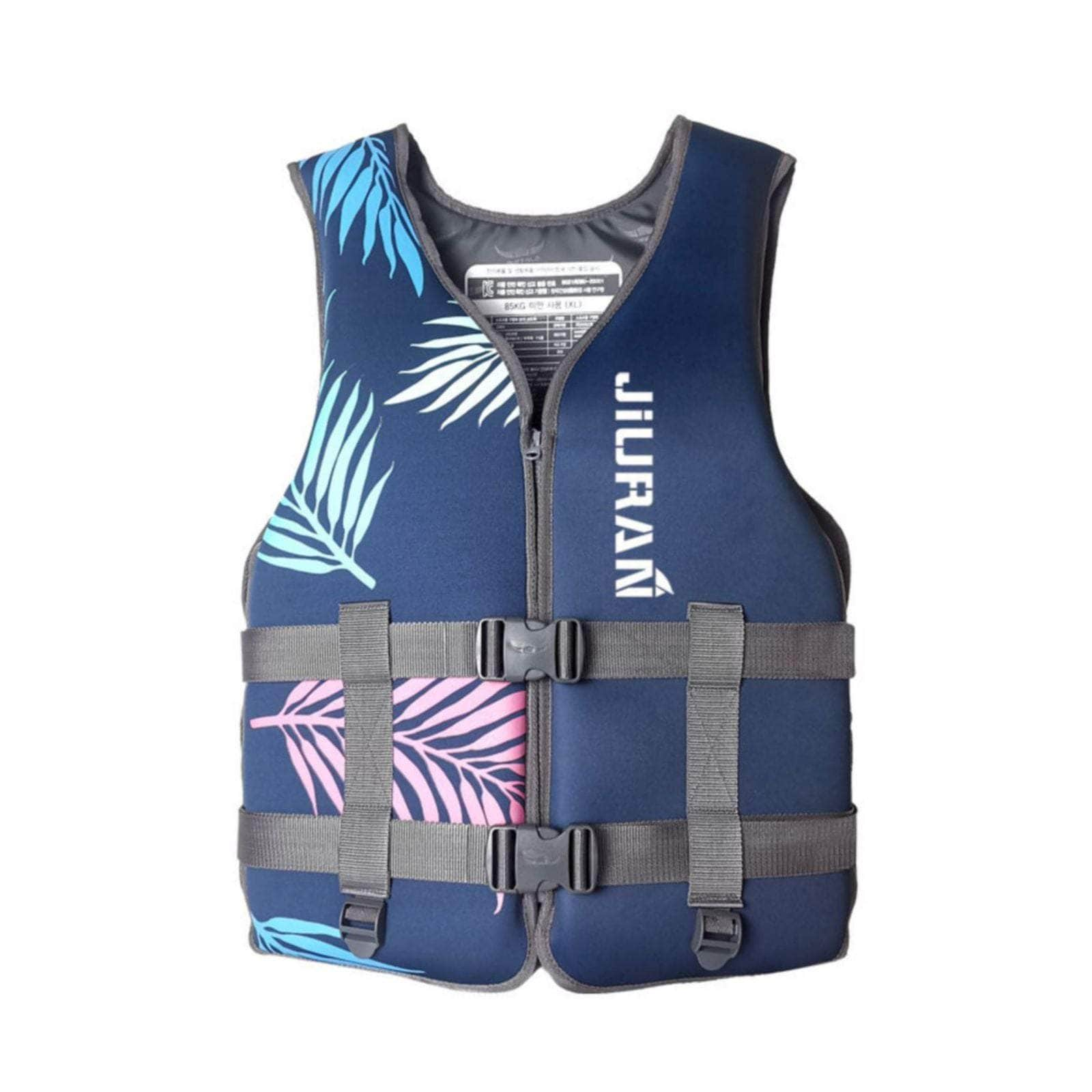 Life Jacket For Unisex Adjustable Safety Breathable Life Vest For Men Women 2XL/XL