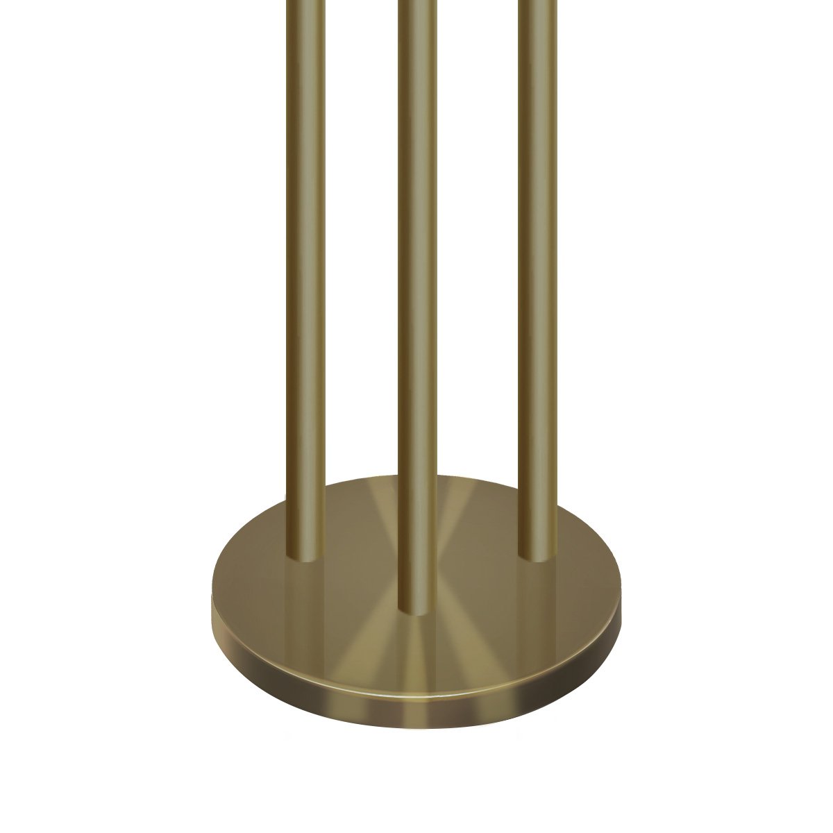 Three Metal Shade Floor Lamp