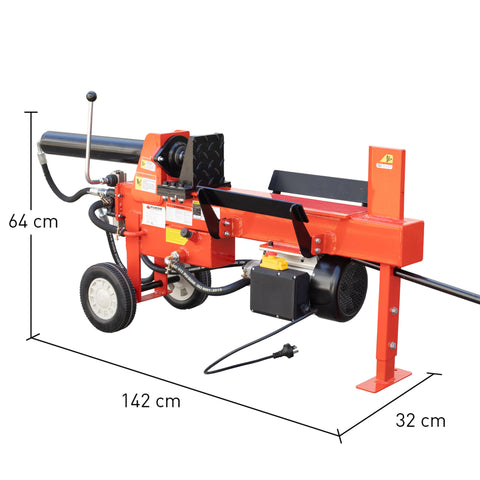 Electric 12 Ton Log Splitter Wood Cutter