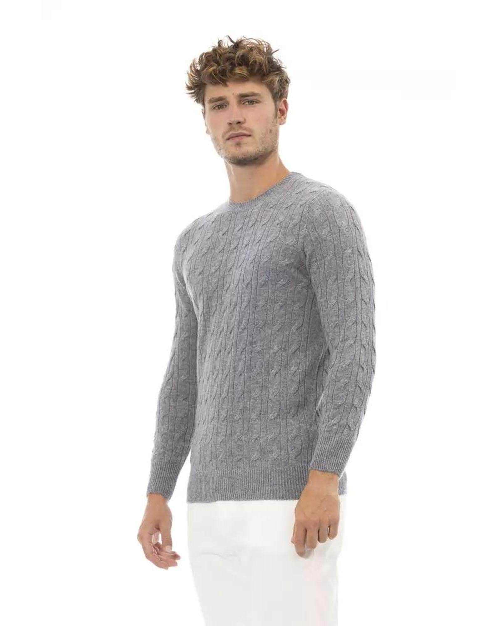 Luxury Alpha Studio Men'S Viscose Sweater