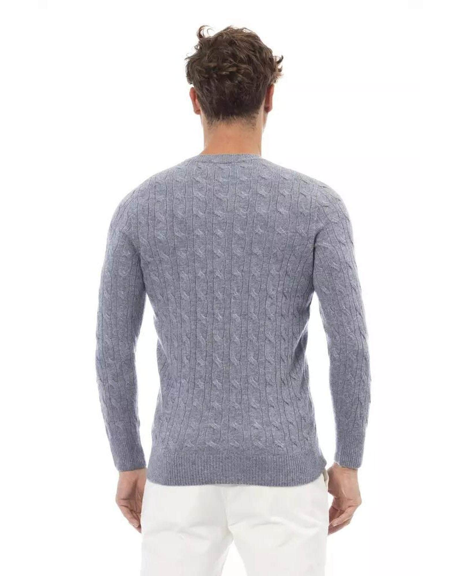 Luxury Alpha Studio Men'S Viscose Sweater