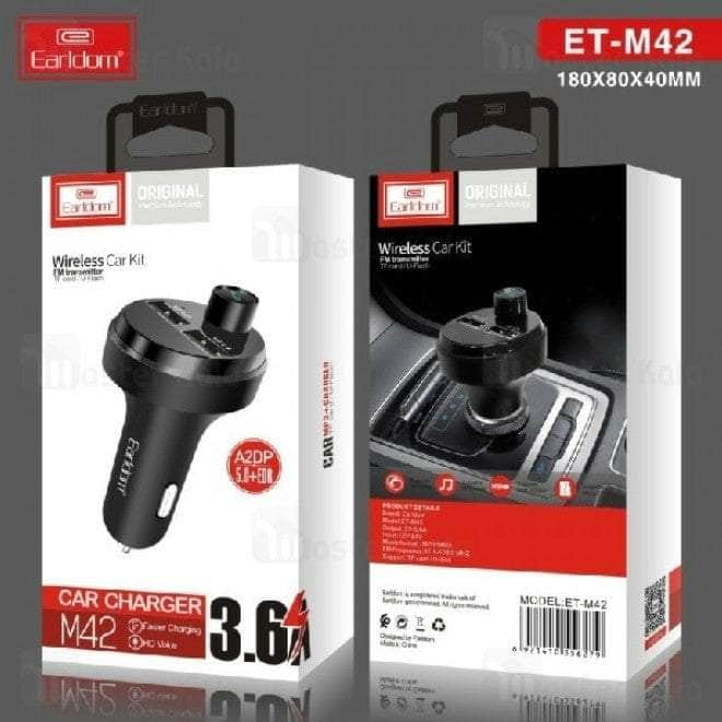 M42 Wireless Car Kit Fm Transmitter