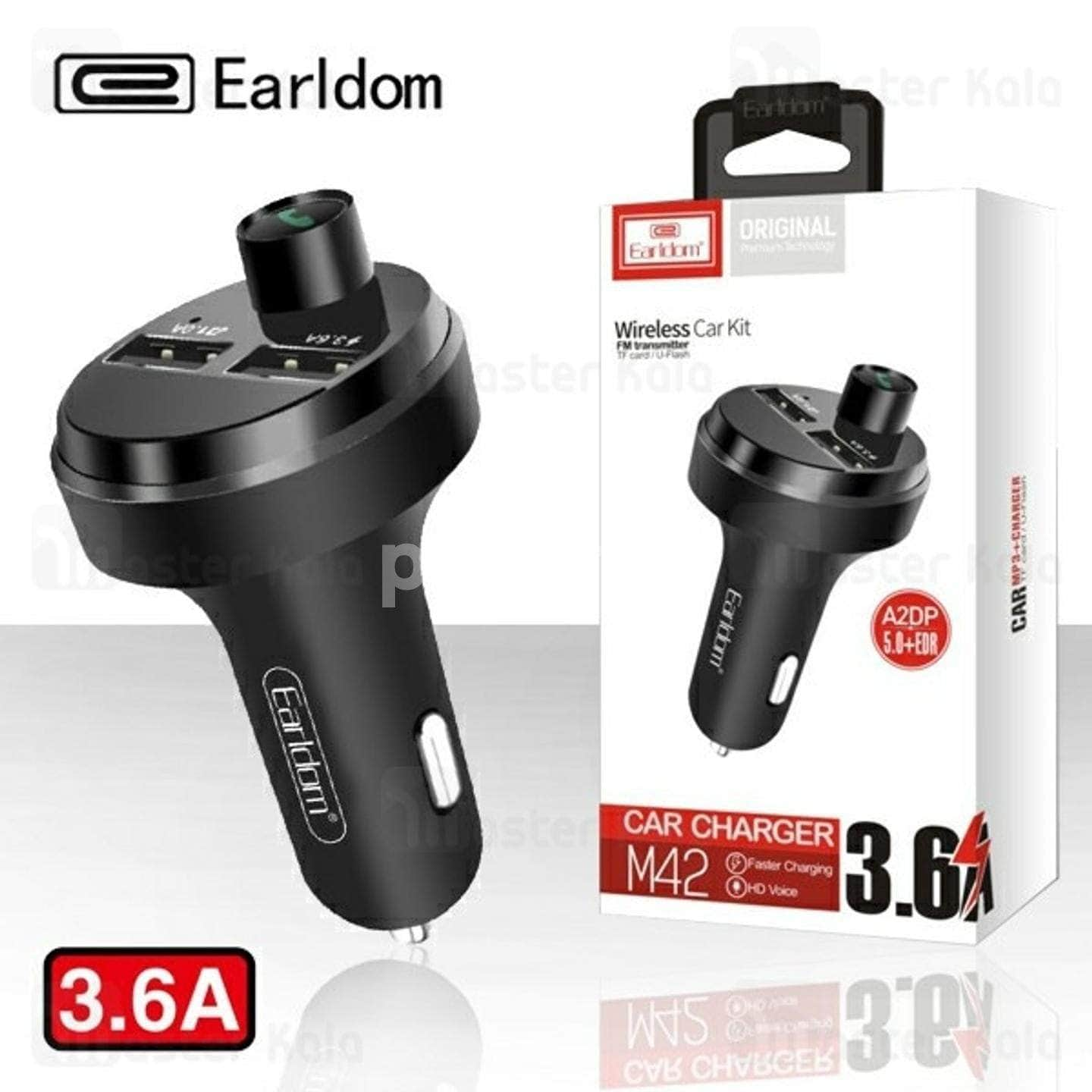 M42 Wireless Car Kit Fm Transmitter