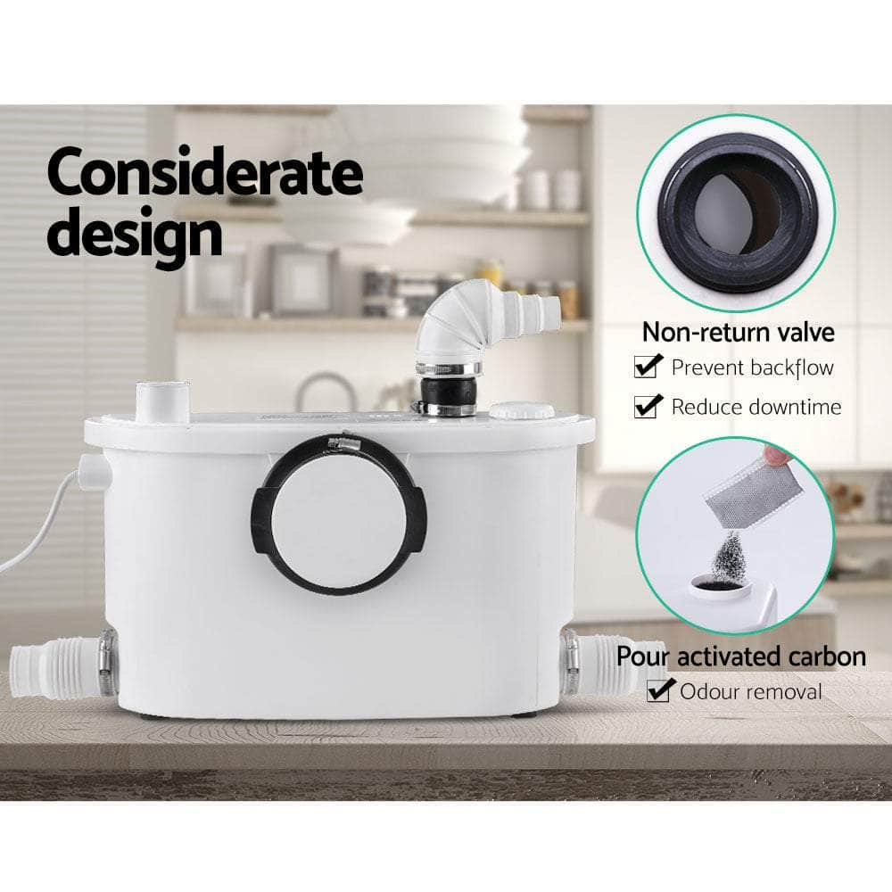 Macerator Sewerage Pump Waste Water Marine Toilet Disposal Unit Clean