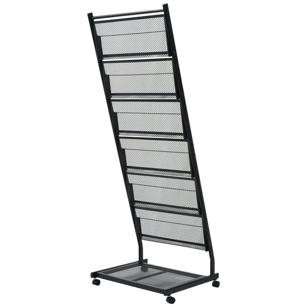 Magazine Rack  Black A4