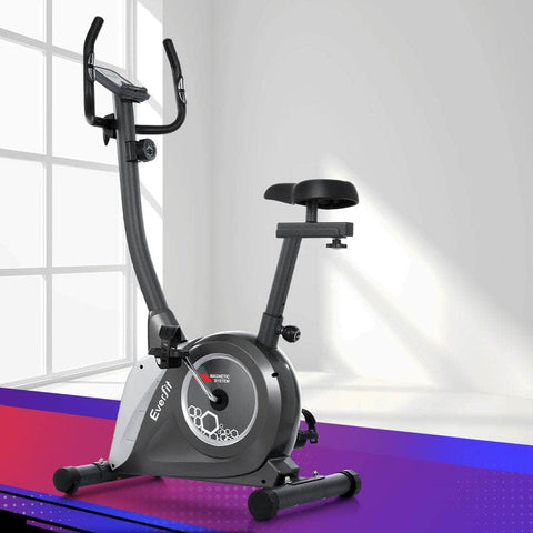 Magnetic Exercise Bike Upright Bike Fitness Home Gym Cardio