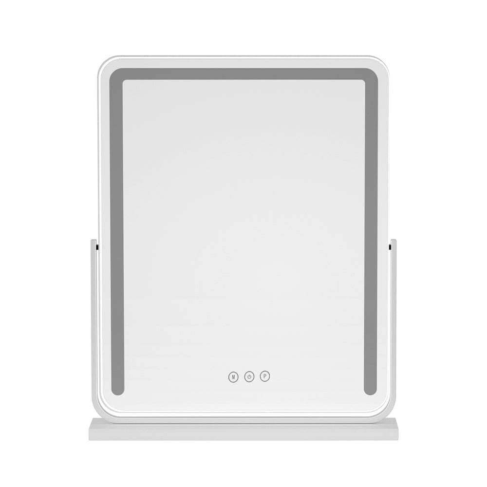 Makeup Mirror With Lights Hollywood Vanity Led Mirrors White 40X50Cm