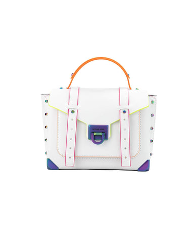 Manhattan Monochrome Michael Kors' Optic White Satchel