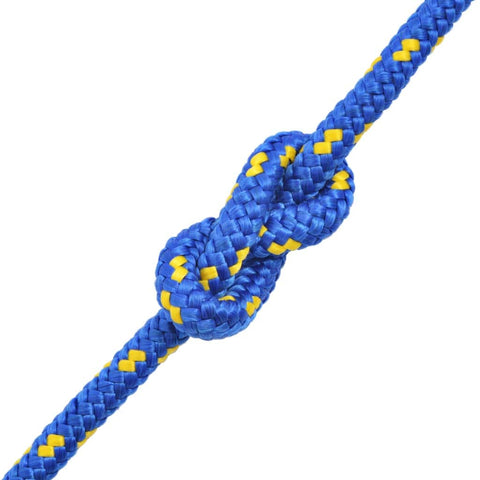 Marine Rope Polypropylene 10 mm 50 m Blue