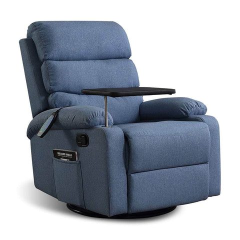 Massage Chair Recliner Chairs Blue