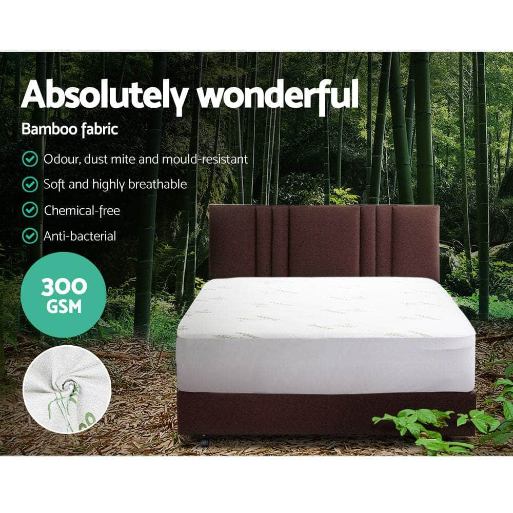 Mattress Protector Bamboo Single