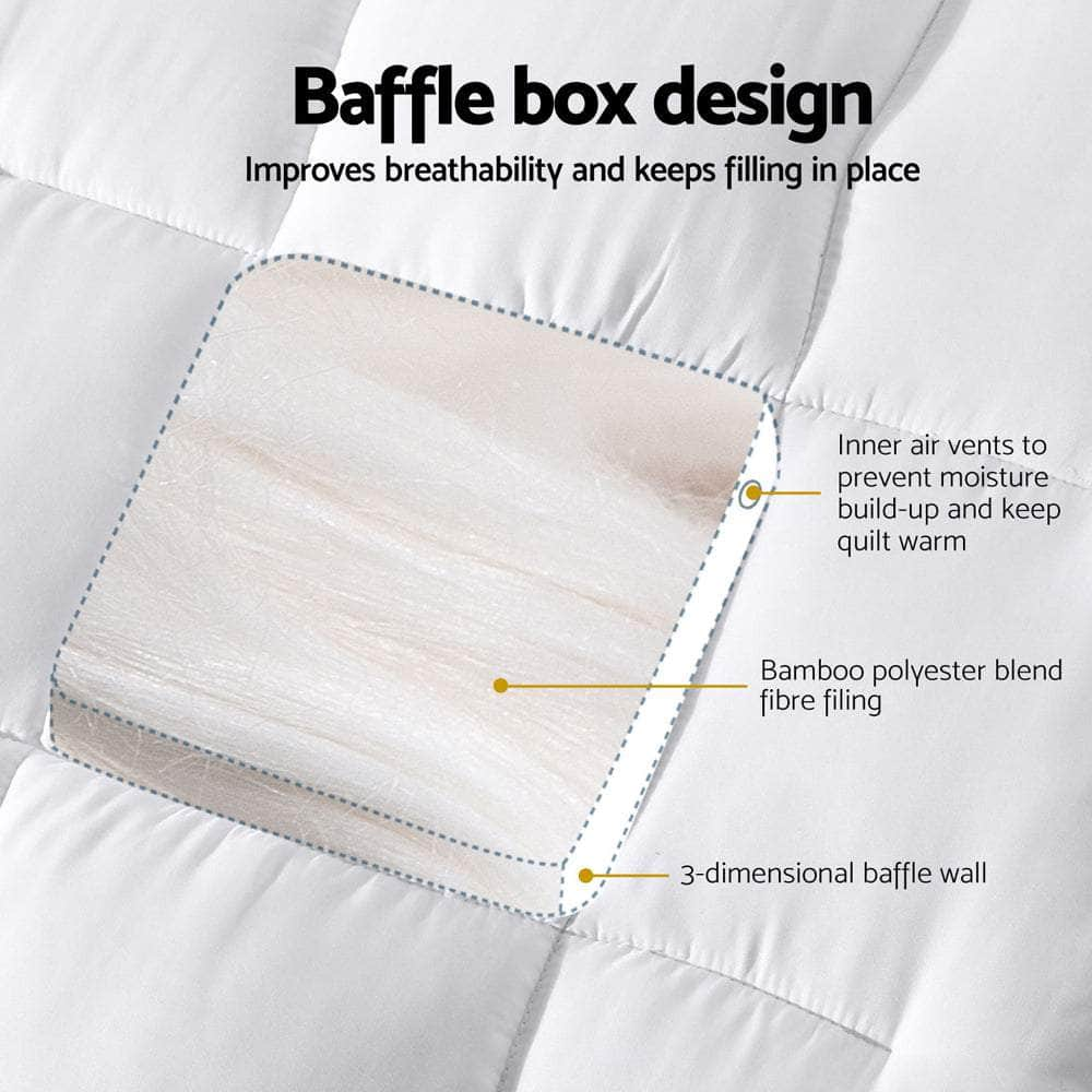 Mattress Topper Pillowtop Bamboo Cot