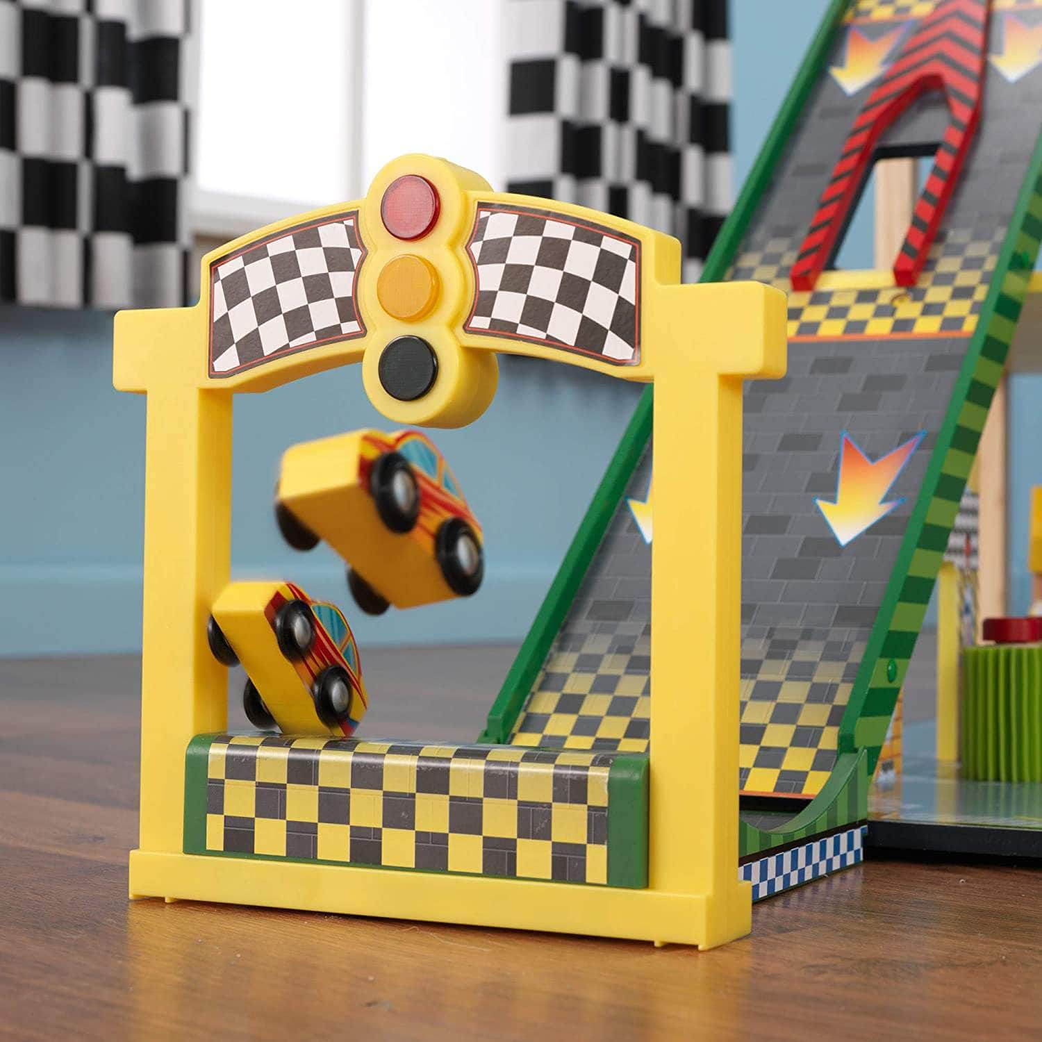 Mega Ramp Racing Set For Kids