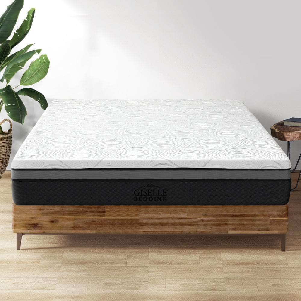 Memory Foam Mattress Bed Cool Gel Non Spring 25cm Queen