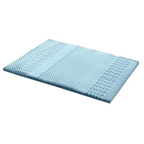 Memory Foam Mattress Topper 7-Zone 5Cm King