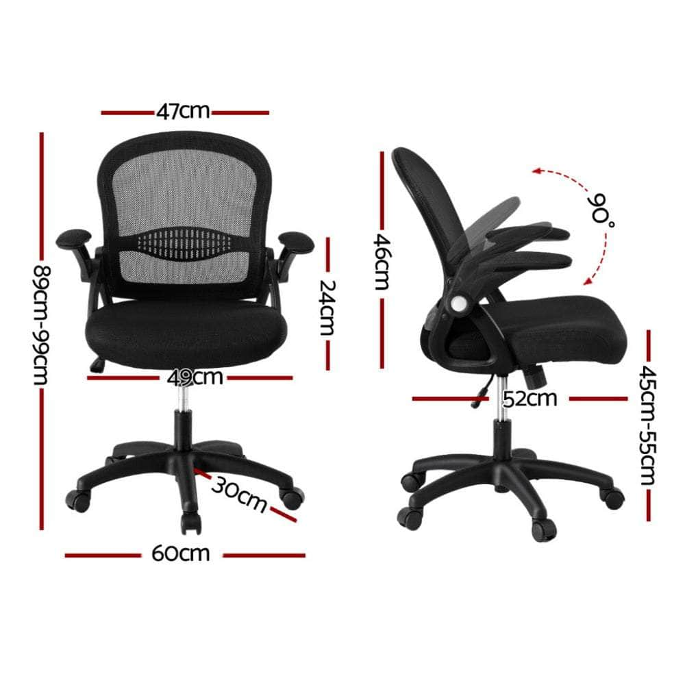 Mesh Office Chair Computer Gaming Desk Chairs Work Study Mid Back