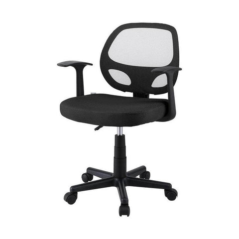 Mesh Office Chair - Mid-Back/Grey Ergonomic Design