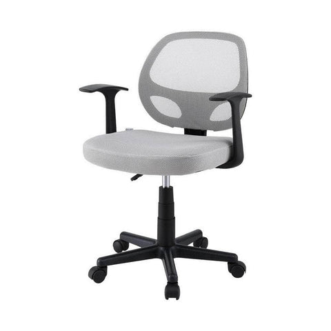 Mesh Office Chair - Mid-Back/Grey Ergonomic Design