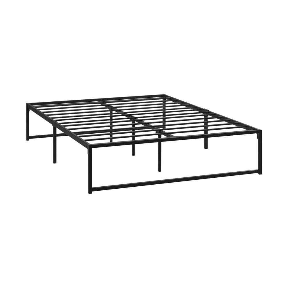 Metal Bed Frame Beds Platform Black