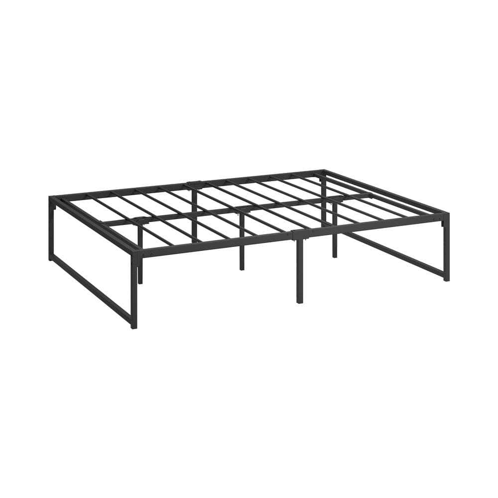 Metal Bed Frame Beds Platform Black