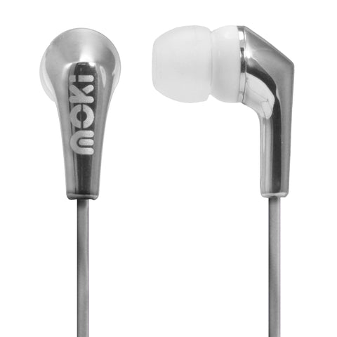 Metallics Earphone - Silver