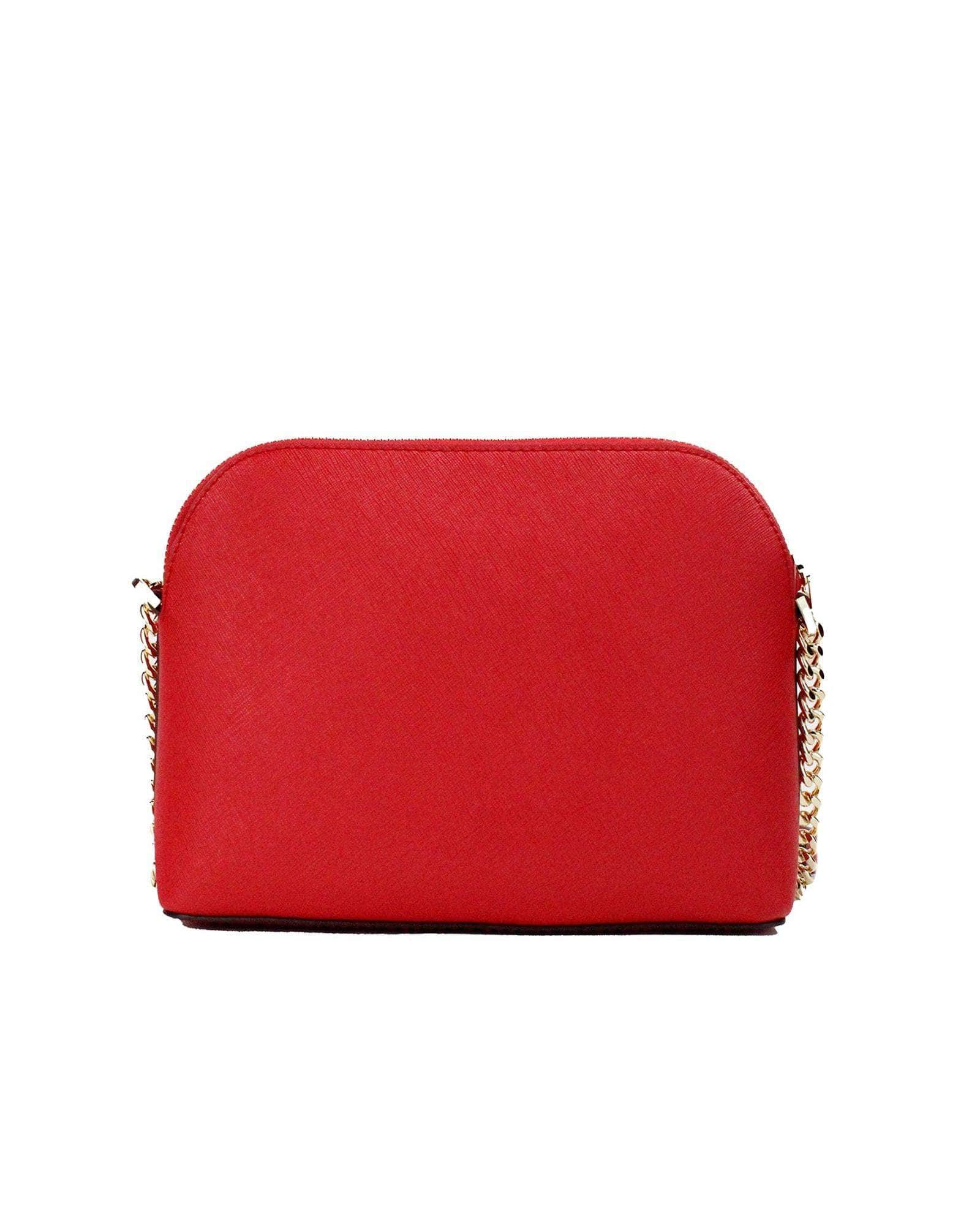 Michael Kors Jet Set Bright Red Crossbody Bold Elegance