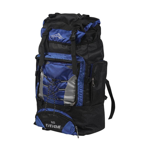 Military Backpack Tactical Hiking Camping Blue