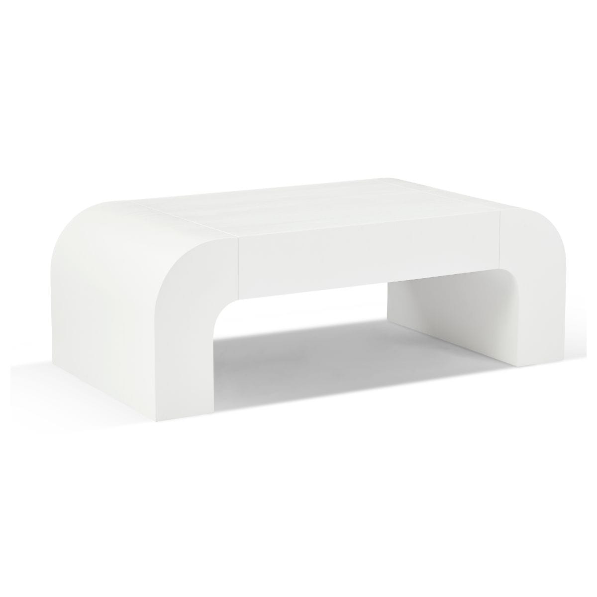 Minimalist Rhett Curve Coffee Table for Modern Aesthetics