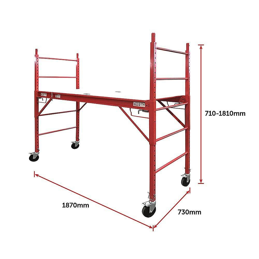 Mobile Safety High Scaffold / Ladder Tool -450Kg