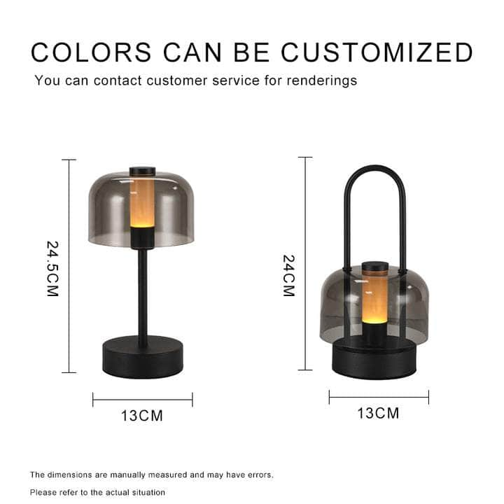 Modern LED Lantern - Touch Control & USB Rechargeable