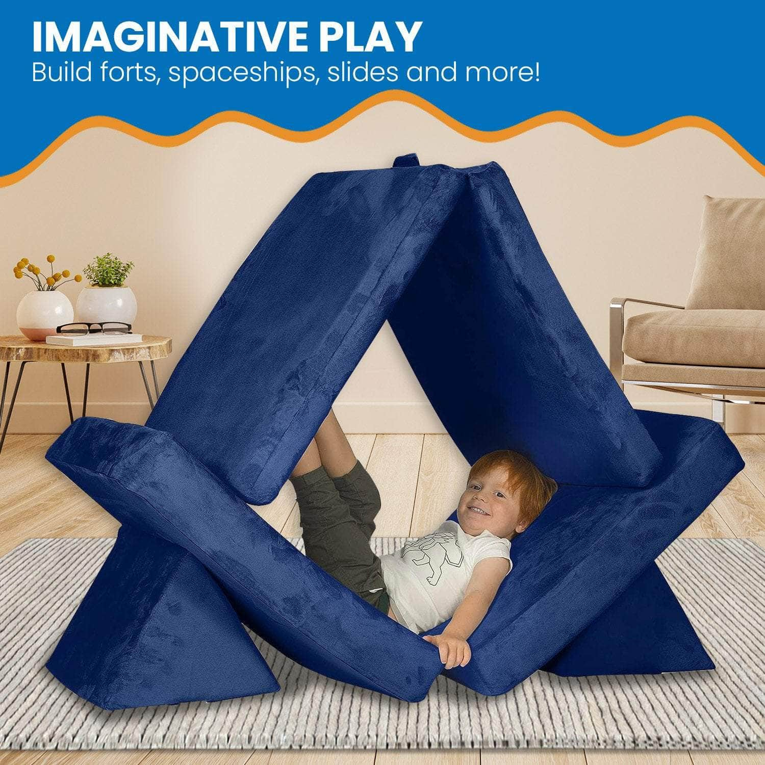 Modular Kids Play Foam Couch - Huddle