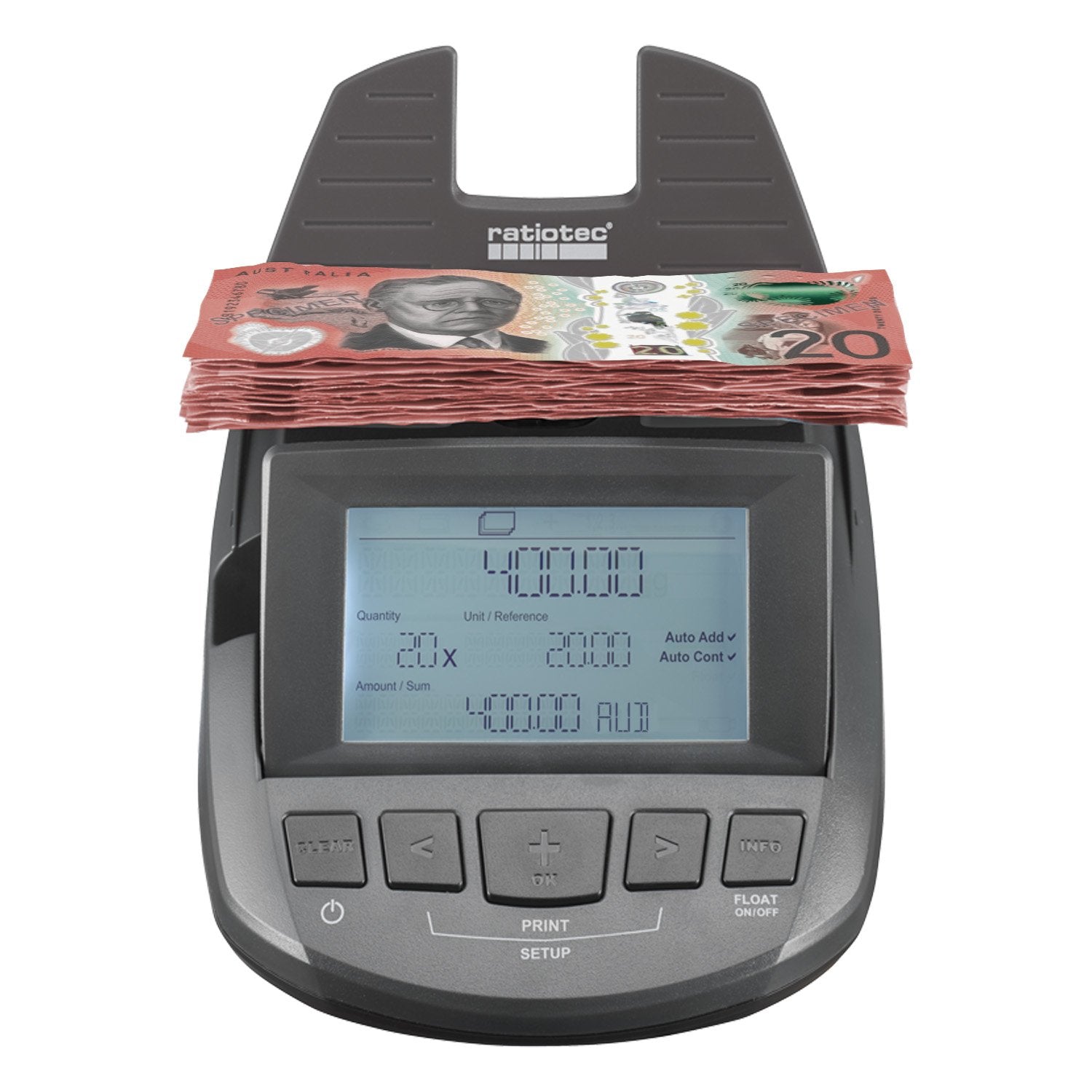 Digital Electronic Money Note Coin Counter Scales