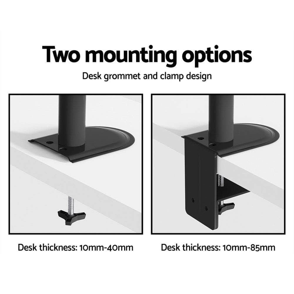 Monitor Arm Desk Mount Laptop Tray