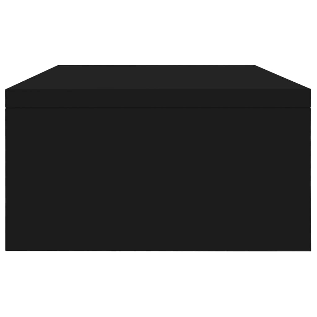 Monitor Stand Black Chipboard