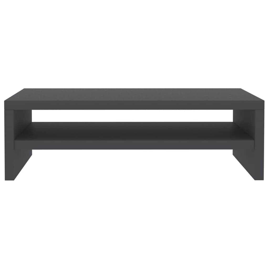 Monitor Stand Grey Chipboard