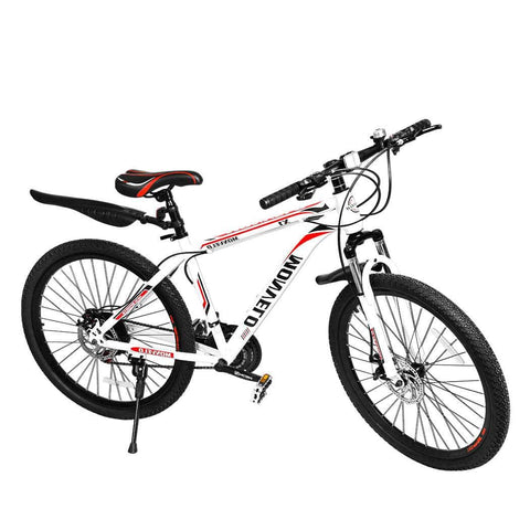 Monvelo 21 Speed 27.5'' Mountain Bicycle Black,Red,White