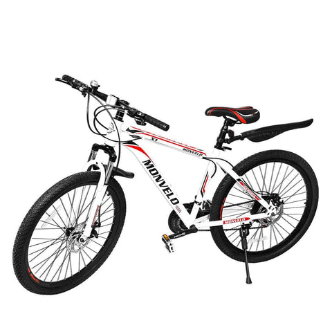 Monvelo 29'' Mountain Bicycle White Black,Red,White