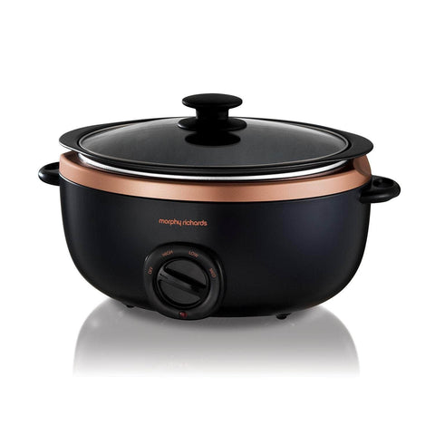 Morphy Richards 3.5L Sear & Stew Slow Cooker - Rose Gold