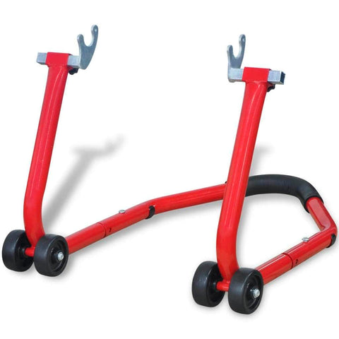 Motorcycle Rear Stand Red