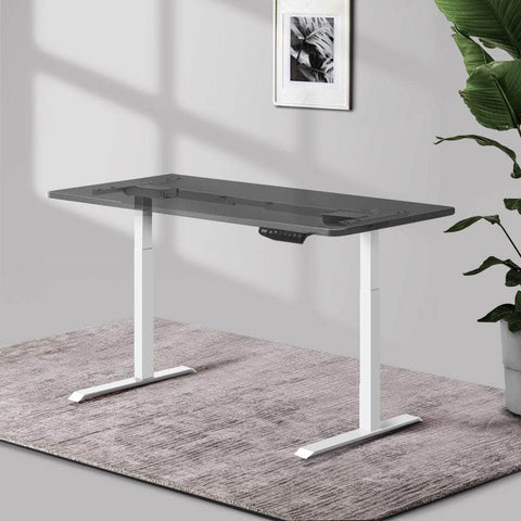 Motorised Standing Desk - White