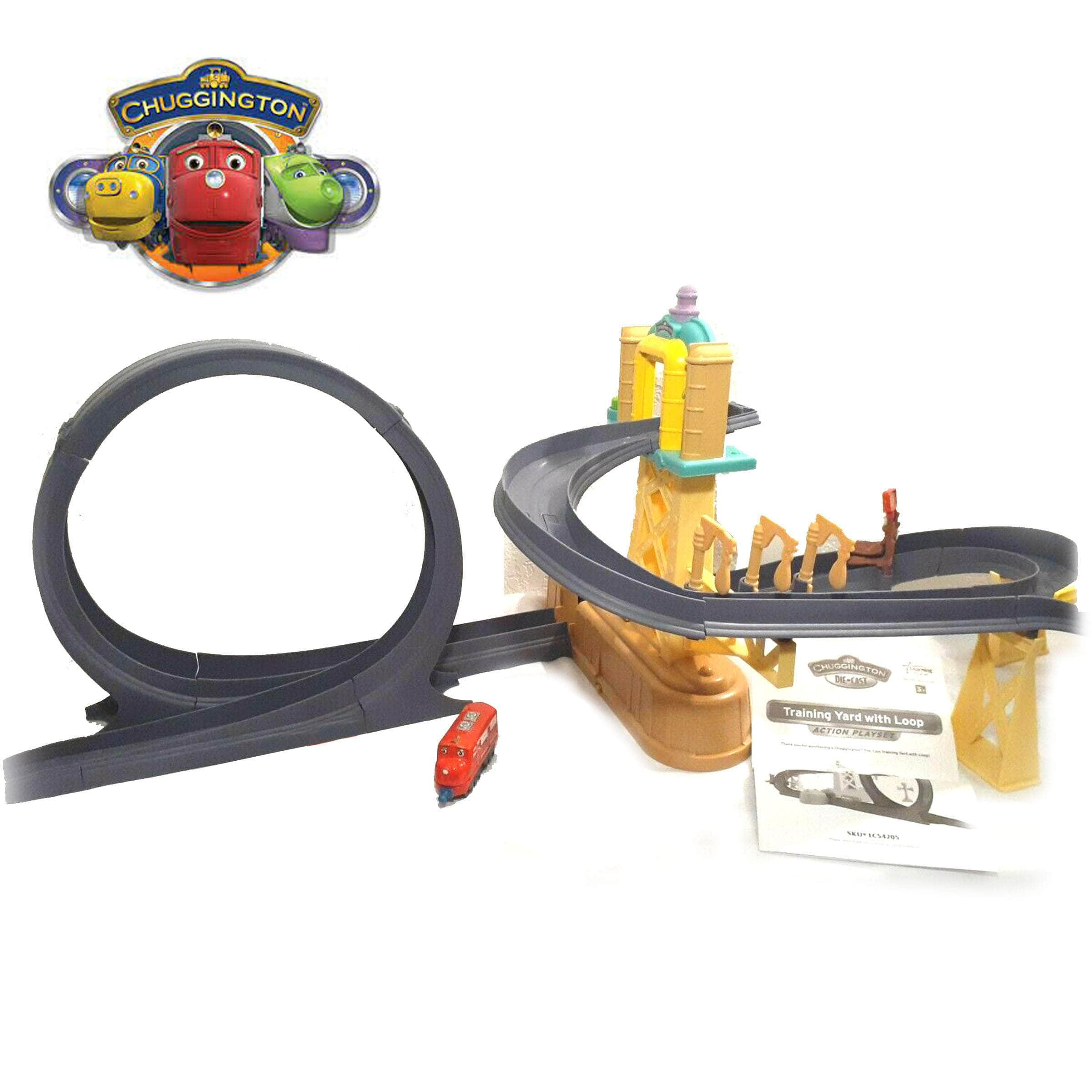 Motorised Training Yard Loop Ready To Play Set With Diecast Wilson