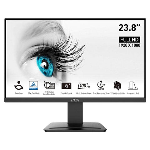 Msi Pro 23.8" 100Hz 1Ms Dp Hdmi Monitor