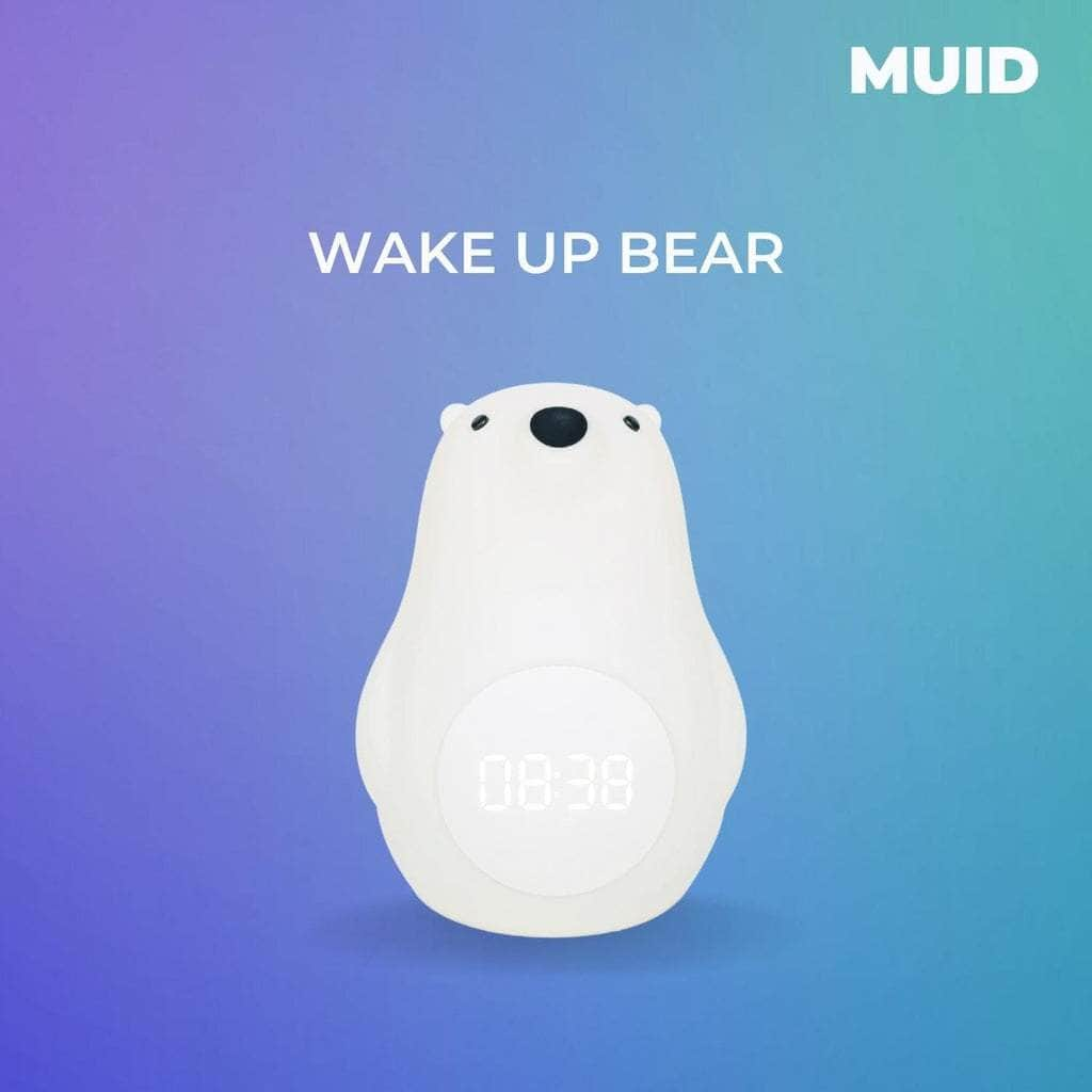 Muid Wake Up Bear White Hm--105-Muid