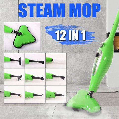 Multi Foldable Steam Mop Handheld Floor Steamer Carpet Cleaning