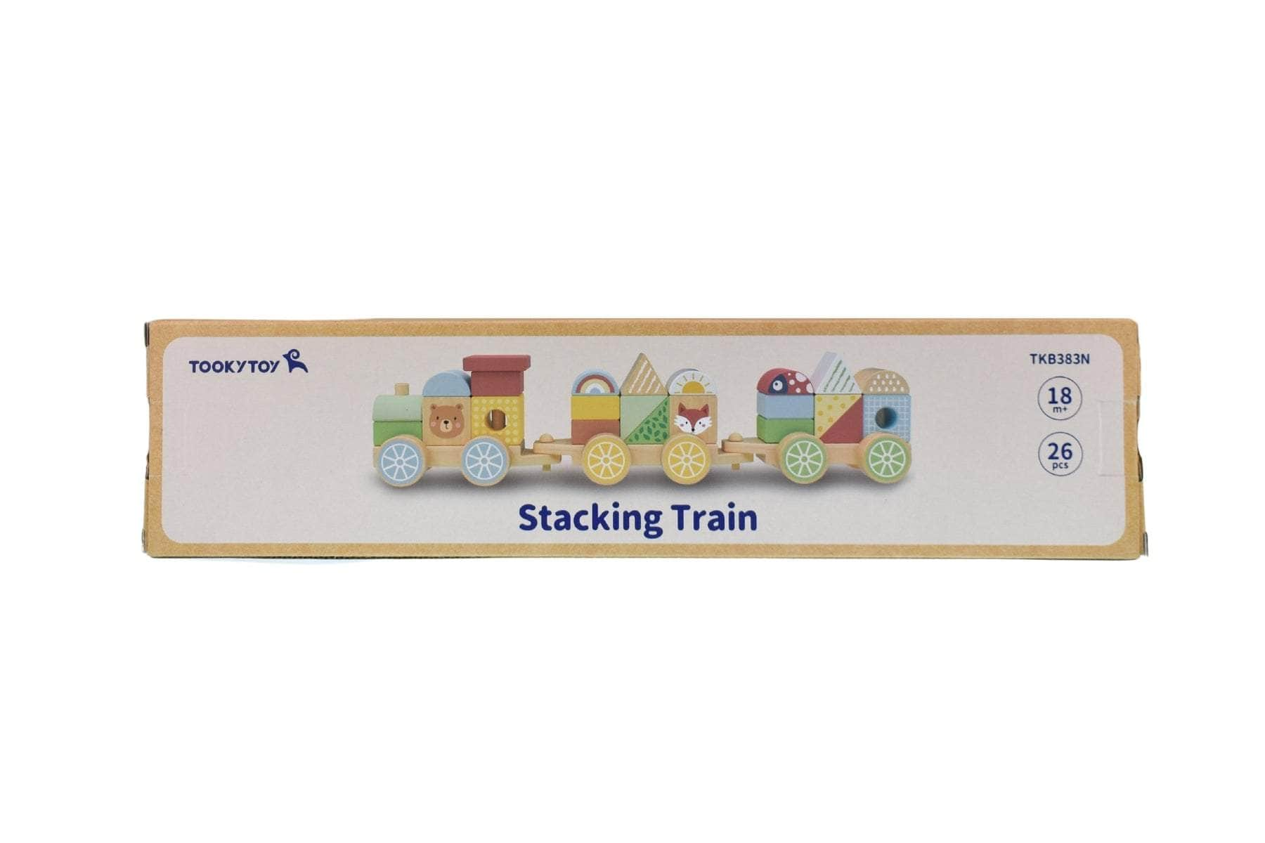 My Forest Friends Stacking Blocks Train