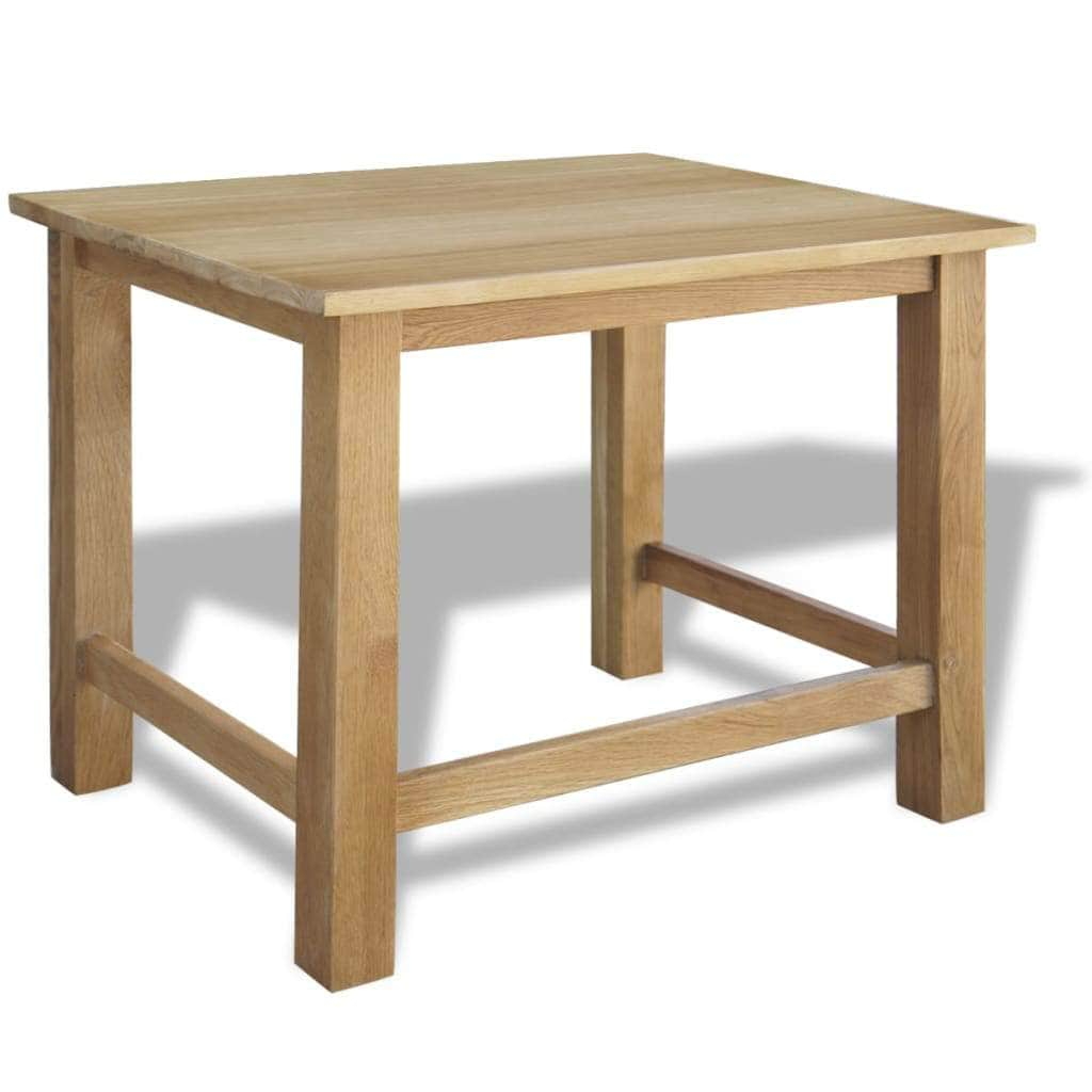 Nesting Tables 3 pcs Solid Oak Wood