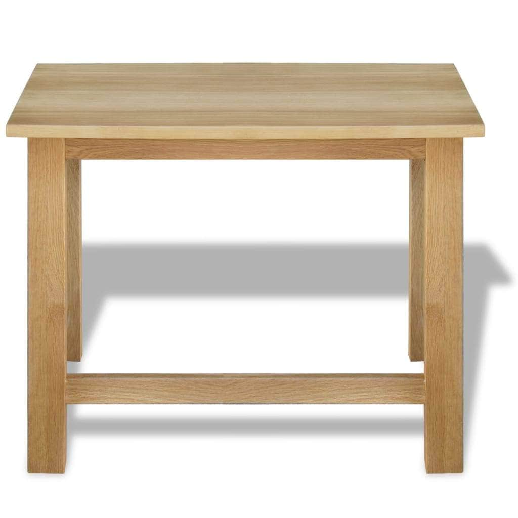 Nesting Tables 3 pcs Solid Oak Wood