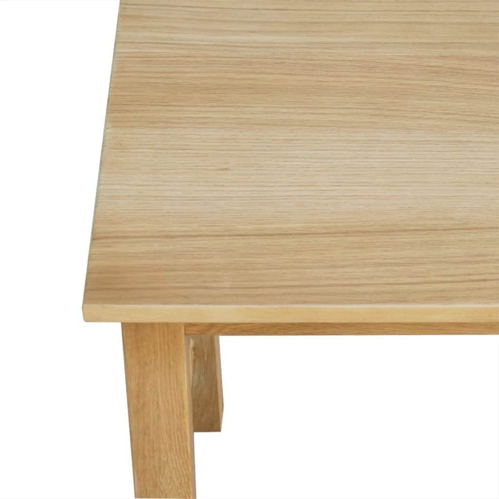 Nesting Tables 3 pcs Solid Oak Wood