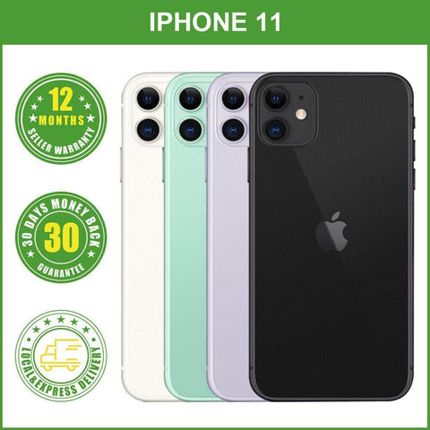 New Apple Iphone 11 64GB 128GB 256GB Factory Unlocked Sealed Box FREE EXPRESS