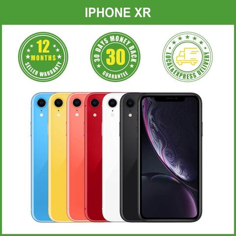 New Apple Iphone XR 64GB 128GB Factory Unlocked AU SELLER FREE EXPRESS